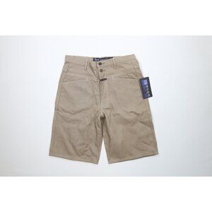 Deadstock Vtg 90s Marithe Francois Girbaud Mens 33 Baggy Denim Jean Shorts Khaki